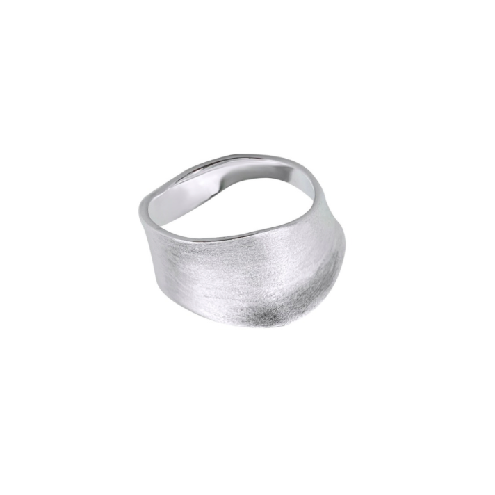 Wave Collection Index Ring 浪花系列 手工銀戒指